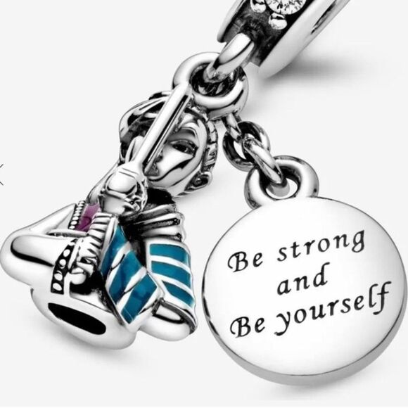 Pandora x Disney Mulan Dangle Charm 798637C01 RETIRED - Picture 2 of 12